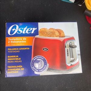 Red Oster Toaster